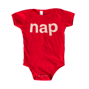 Image of nap baby (red)