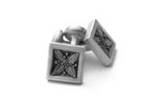 Image of Air Vent Flower Cufflinks