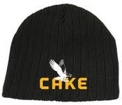Image of Black Eagle Rib Knit Cap