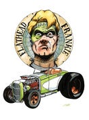 Image of Flathead Frankie- Original Art