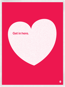 Image of Get In Here - Red No.2 Print