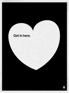 Image of Get In Here - Black No.2 Print