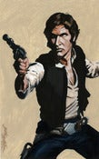 Image of Han Solo Painting