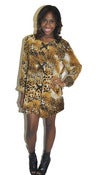 Image of Vintage Leopard Mini-Dress