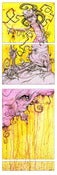 Image of 'The Feeders' print set