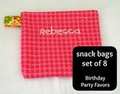 Image of Snack Bags - set of 8
