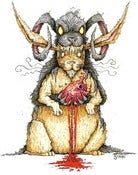 Image of 'NoBunny Loves You' print