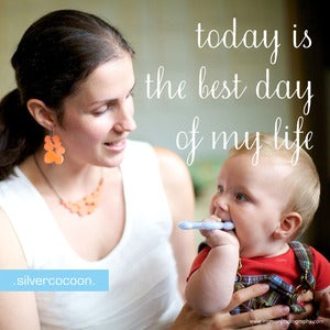 Image of "Today is the best day of my life."