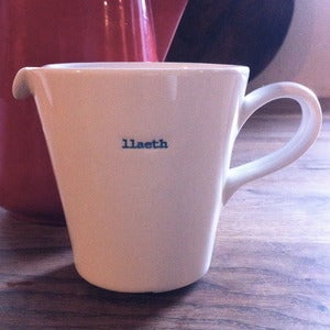 Image of Llaeth milk jug