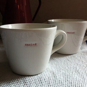 Image of cariad mugs