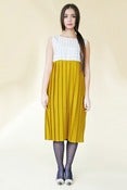 Image of  <FONT COLOR="#DF3A01">vestido plisado</FON>