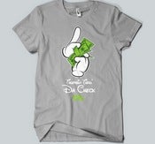 Image of Thumbin' Thru Da Check Tee in Grey