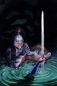 Image of Knight of Swords: Original Art