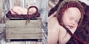 Image of Chocolate Big Bump Blanket *Devoted Knits Original*
