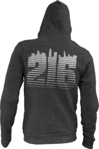 Image of 216 Black Hoodie