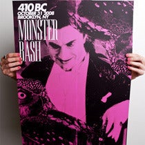 Image of 410BC MONSTER MASH POSTER