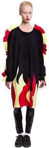 Image of Daniel Palillo FLAMES DRESS