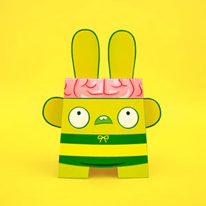 Image of Billy Brains (paper toy)