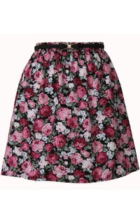 Image of Shelly Rose print Skirt