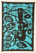 Image of Robert Ryan Print - You were in my head