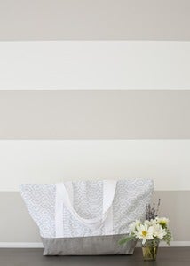 Image of Weekender: Grey Hexagon