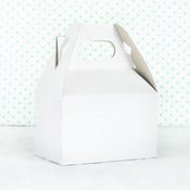 Image of Small White Gable Box