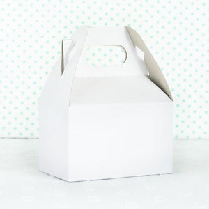 Image of Small White Gable Box
