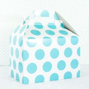 Image of Sky Blue Dot Gable Box