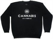 Image of Black Cannabis sweater