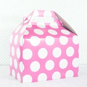 Image of Pink Dot Gable Box