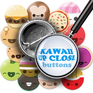 Image of Kawaii UP CLOSE Buttons