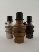 Image of metal | lightbulb holder | SBC | small bayonet