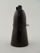 Image of bakelite | lightbulb holder | BC | standard bayonet | switch