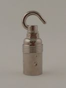 Image of metal | lightbulb holder | SES | small screw | hook