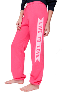 Image of Hot Pink Classic Sweatpants