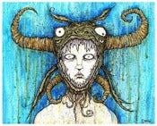 Image of 'Girl in a Head' print