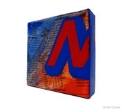 Image of Mr Benja - Power Letter 'N', Red vs Blue