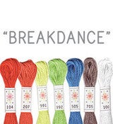 Image of Sublime Stitching's 6 pack of Embroidery Floss - Breakdance