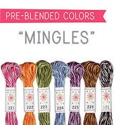 Image of Sublime Stitching's 6 pack of Embroidery Floss - Mingles