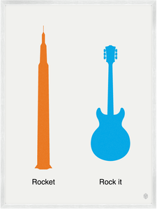 Image of Rocket/Rock It Print