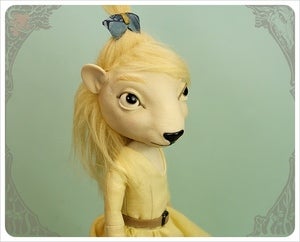 Image of SOLD! - Lady Leo - Filigree Foreigner Doll 