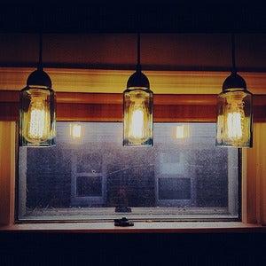 Image of Bombay Sapphire hanging pendant light