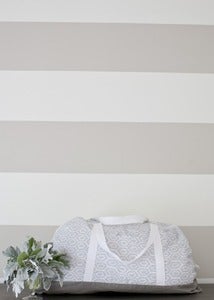 Image of Duffle: Grey Hexagon