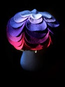 Image of Purple Muju Mushroom Felt Sculpture