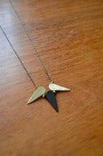 Image of 3 Points Necklace (gold)