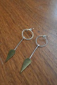 Image of Hoop and Spear Earrings
