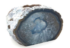 Image of Blue Agate Stone Candle Holder
