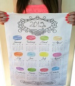 Image of 2013 Calendar Macaroon Tea Towel