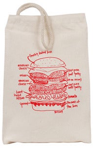 Image of Best Burger Ever Reusable Lunch bag