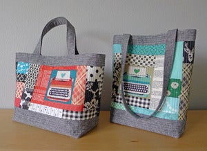 Image of PERFECT QUILTED TOTES pdf sewing pattern